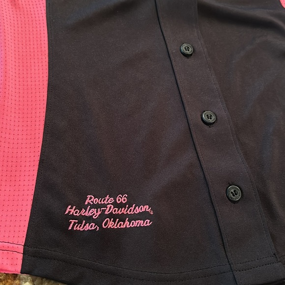 Women’s Harley-Davidson Embroidered Baseball Shrit - Picture 7 of 9